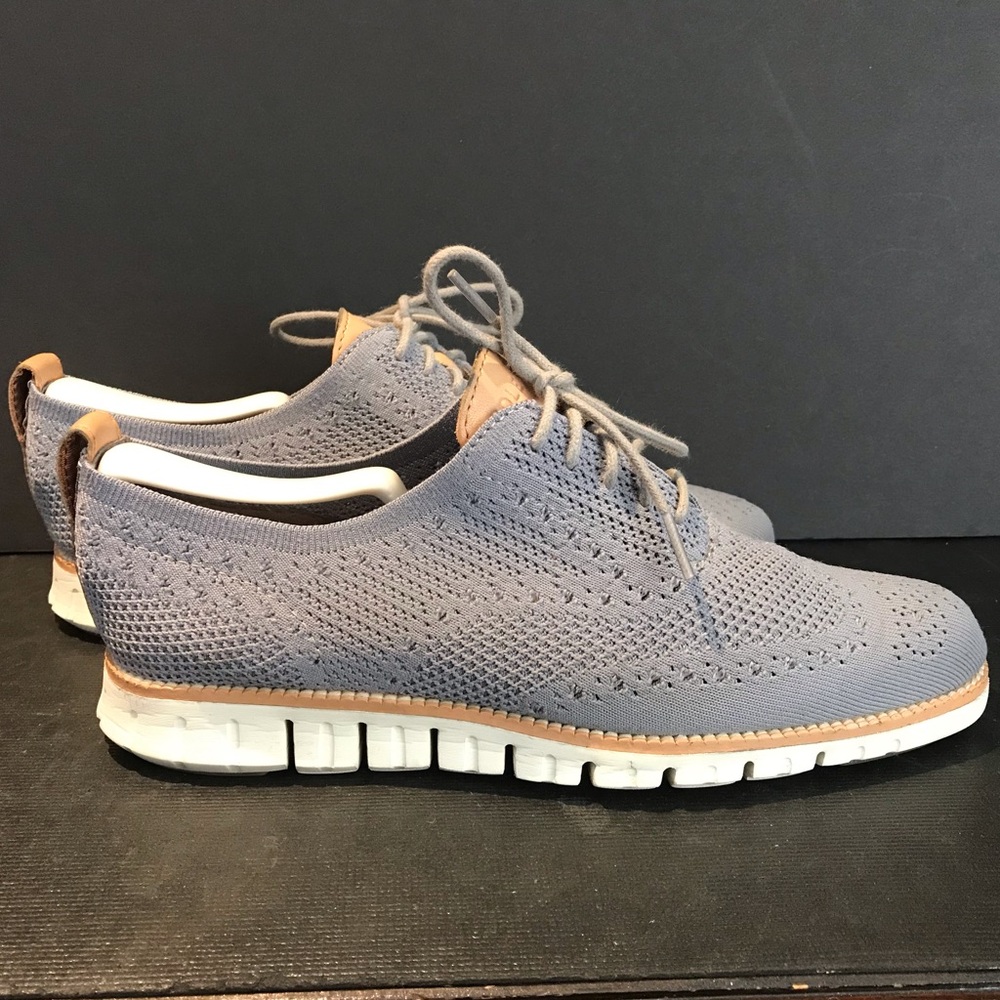 Mens Cole Haan ZeroGrand Knit Lace Up Oxfords